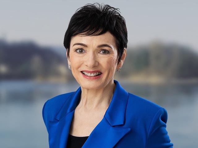 Marianne Binder, DieMItte-Kandidatin für den 2. Wahlgang der Ständeratswahlen. Foto: zVg