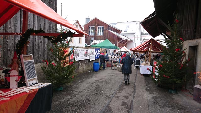 Am 2. Dezember ist Weihnachtsmarkt in Zeihen. Foto: zVg